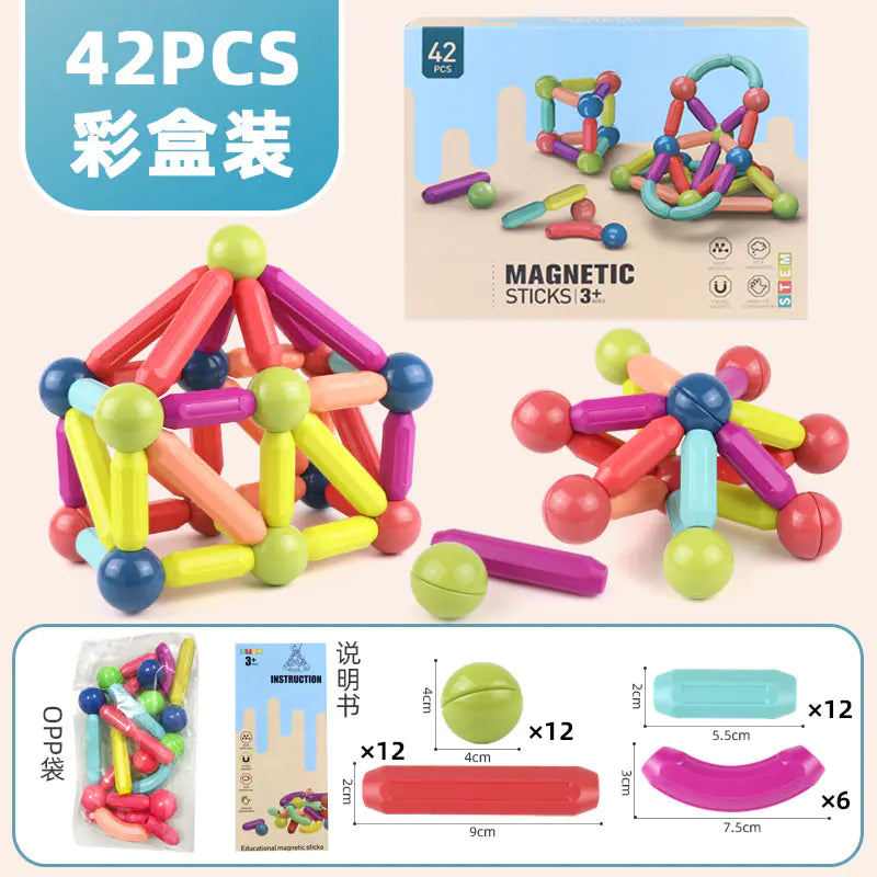 Magnetic Building Blocks for Kids - Educational Toy