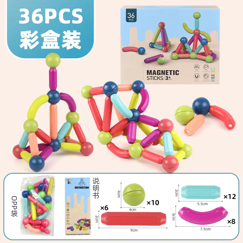 Magnetic Building Blocks for Kids - Educational Toy