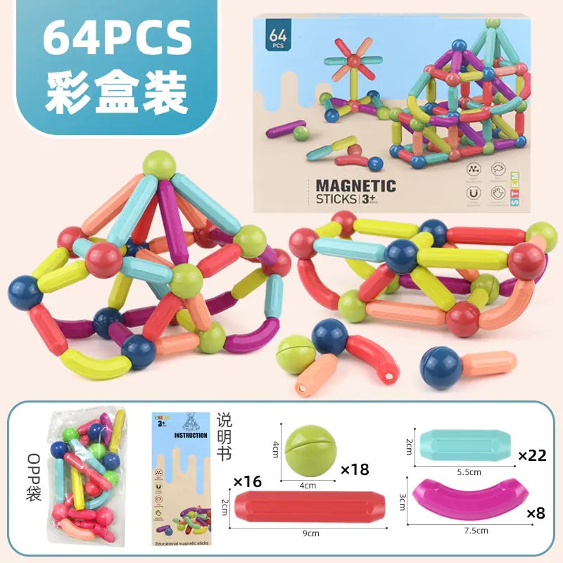 Magnetic Building Blocks for Kids - Educational Toy