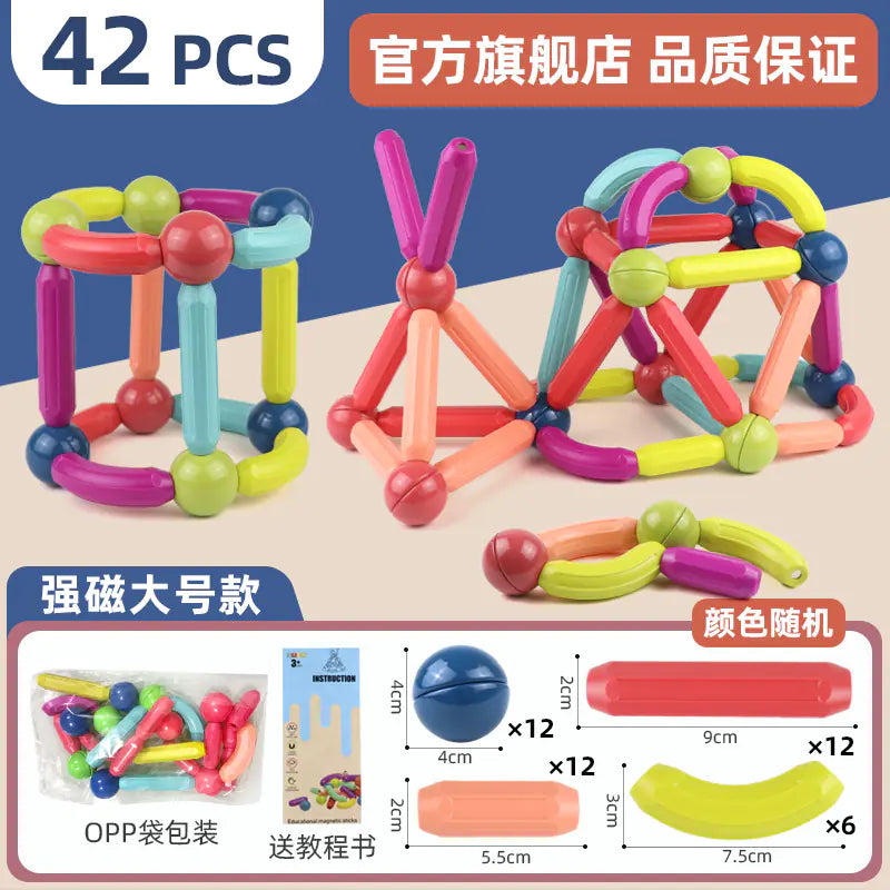 Magnetic Building Blocks for Kids - Educational Toy