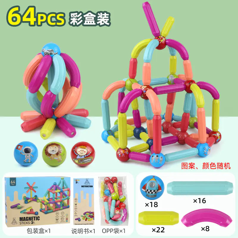 Magnetic Building Blocks for Kids - Educational Toy