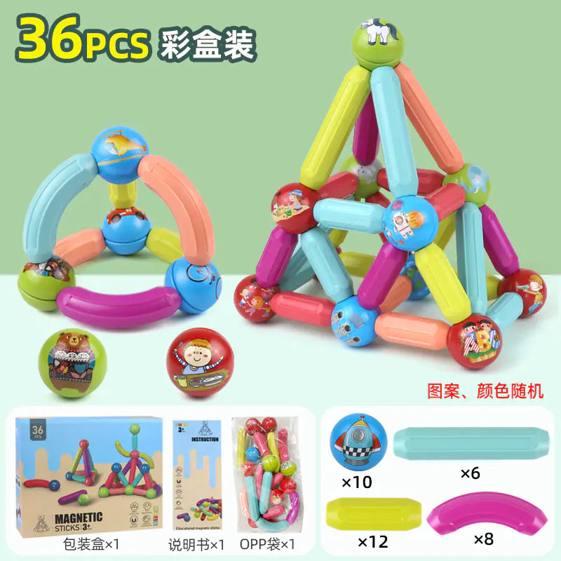 Magnetic Building Blocks for Kids - Educational Toy