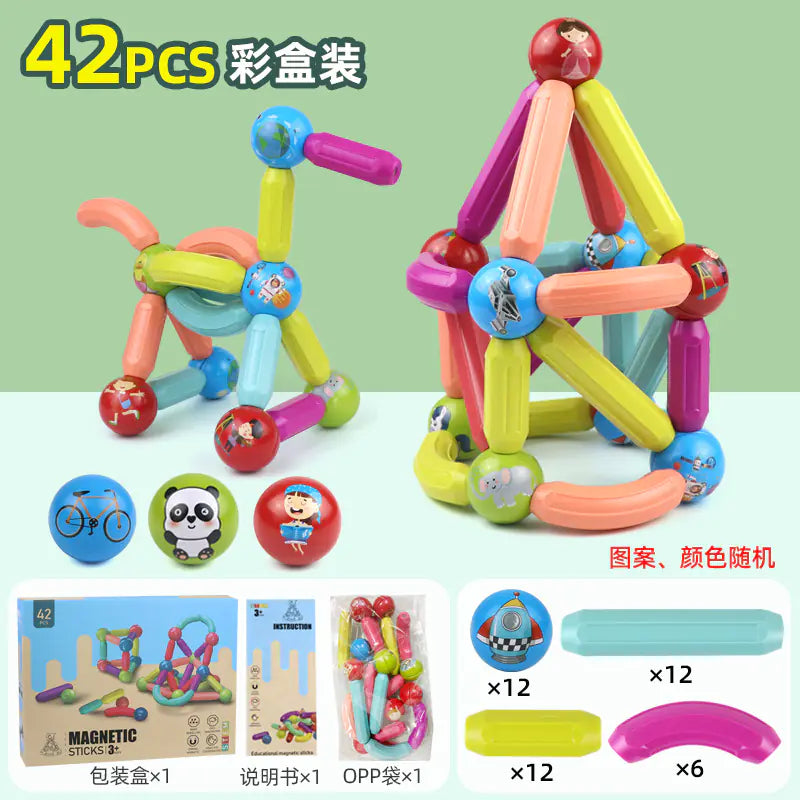 Magnetic Building Blocks for Kids - Educational Toy