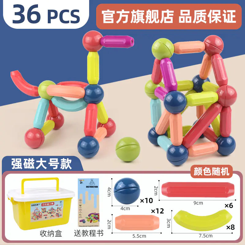 Magnetic Building Blocks for Kids - Educational Toy