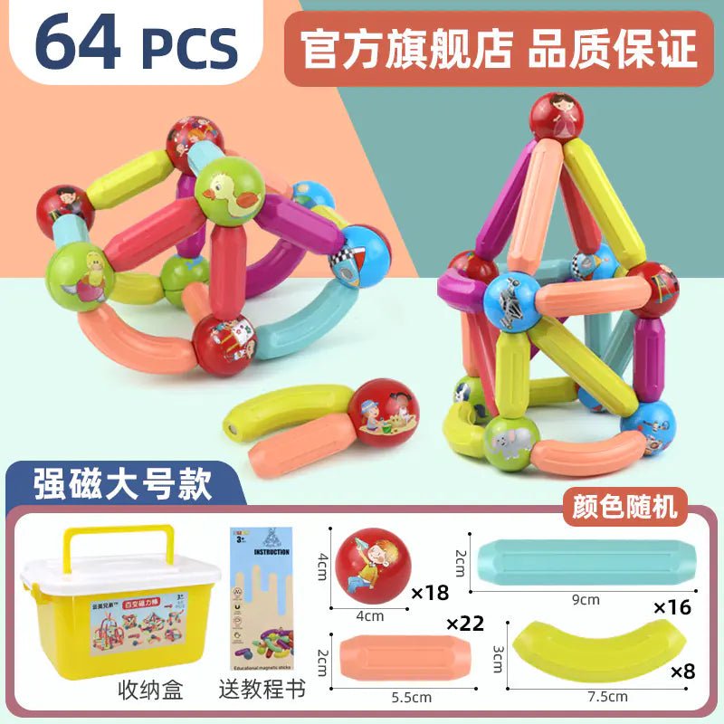 Magnetic Building Blocks for Kids - Educational Toy