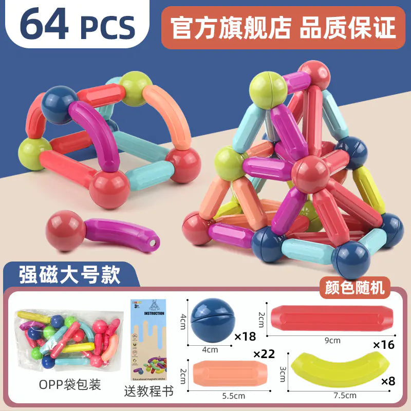 Magnetic Building Blocks for Kids - Educational Toy