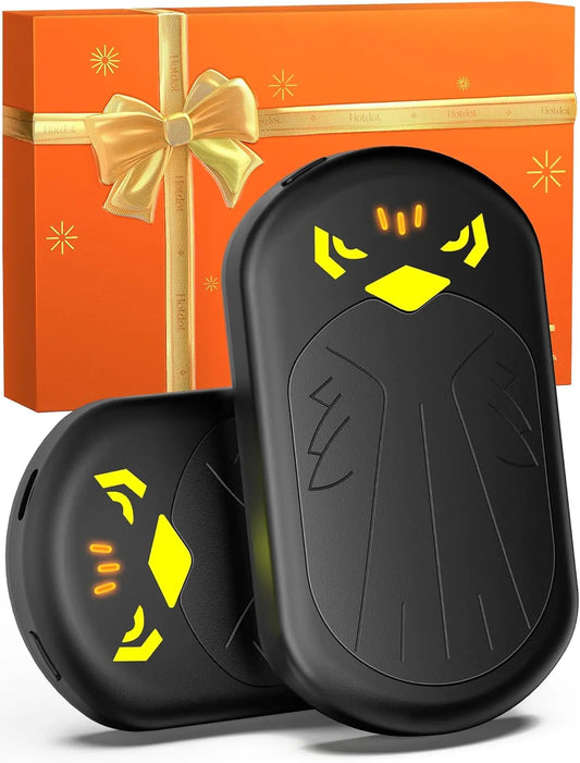 Hand Warmers Rechargeable 2 Pack 6400mAh Electric Hand Warmers AI Smart Chips 20Hrs Long Safe Heat Portable Pocket Heater Outdoor Camping Hunting Golf Accessories